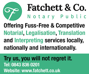 Fatchett Notary Public - Notary Services in the West Midlands